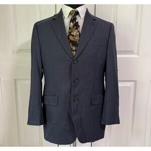 Ralph Lauren RRL Men's Pinstriped 3 Buttons Blazer Jacket Size 40R